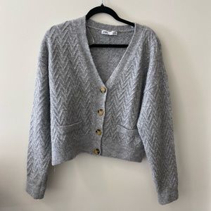 Knitted Cardigan from Zara